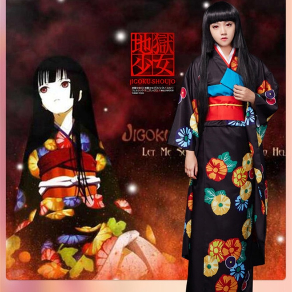 Cosplay costume, Halloween Kimono dress S/M.